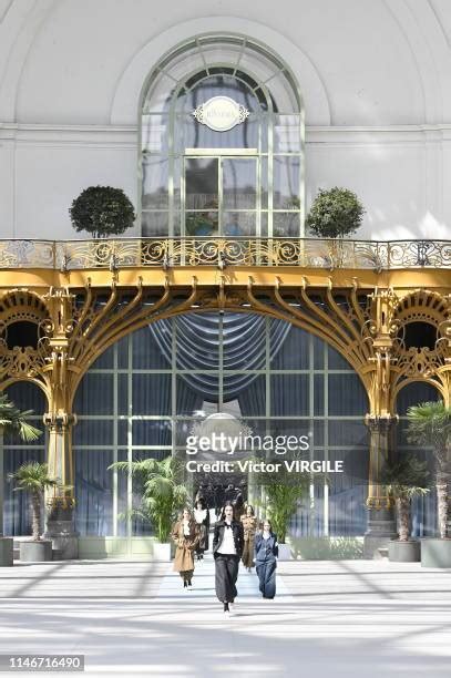 2,421 Chanel 2020 Runway At Grand Palais In Paris Stock 